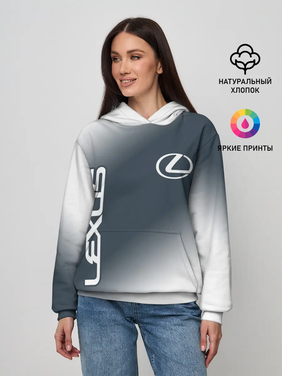 Женское худи / LEXUS / ЛЕКСУС
