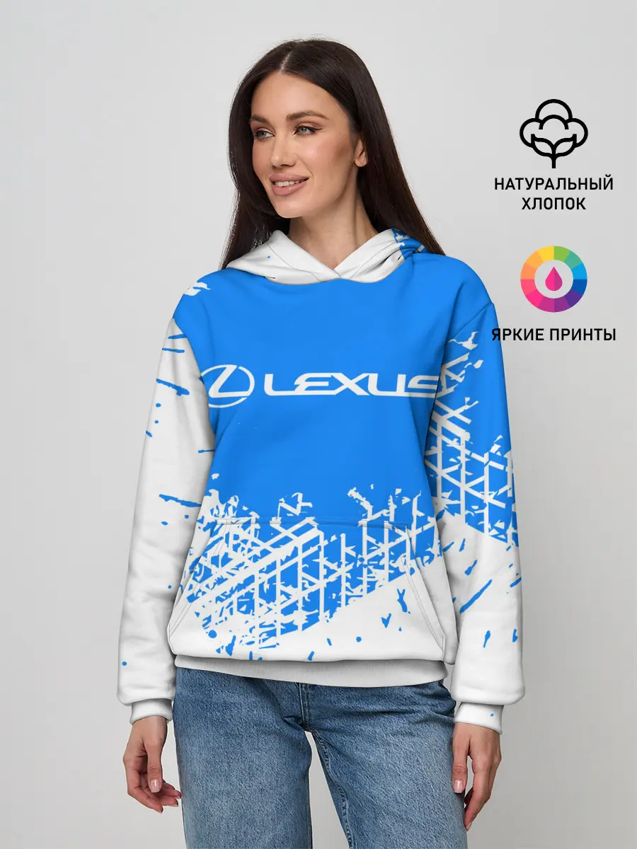 Женское худи / LEXUS / ЛЕКСУС