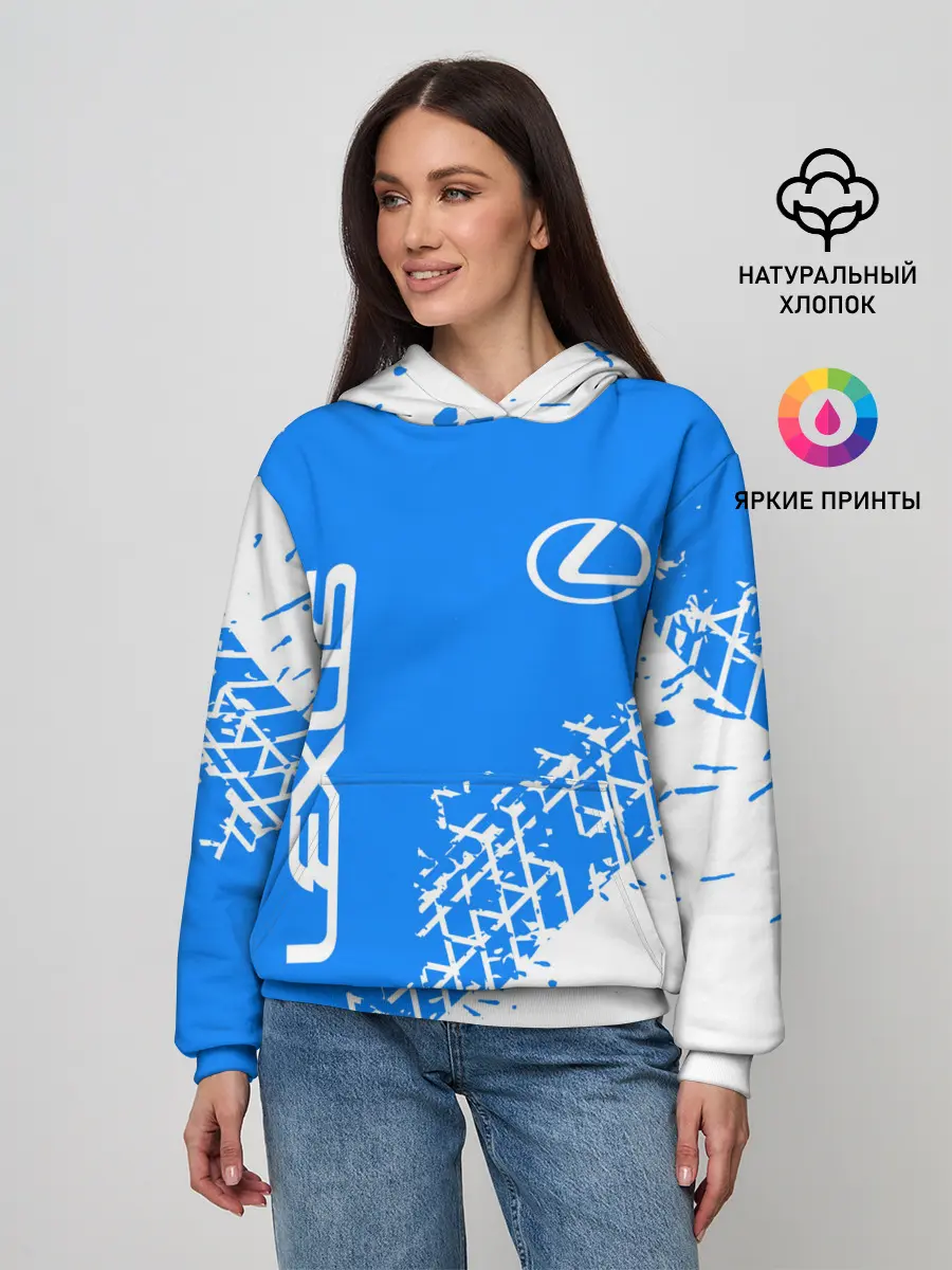 Женское худи / LEXUS / ЛЕКСУС