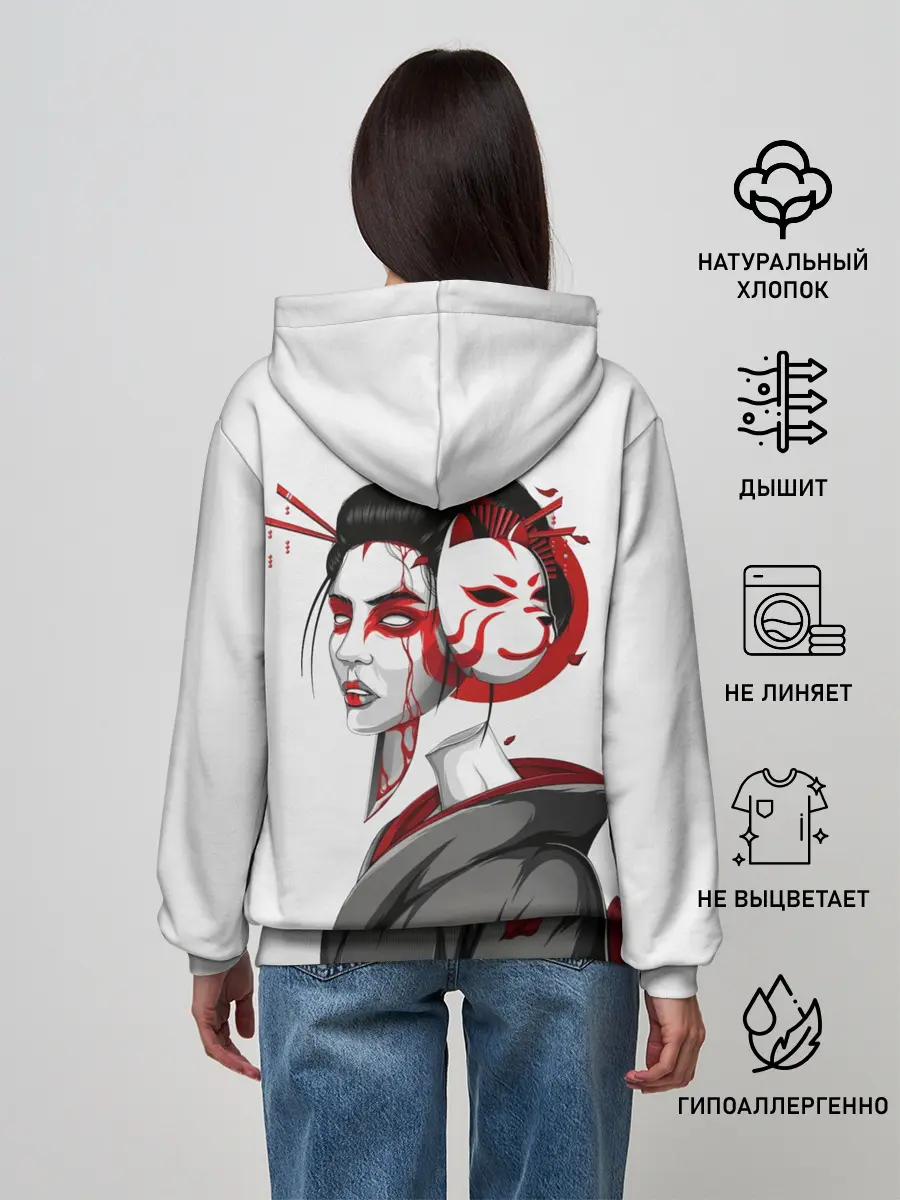 Женское худи / Гейша