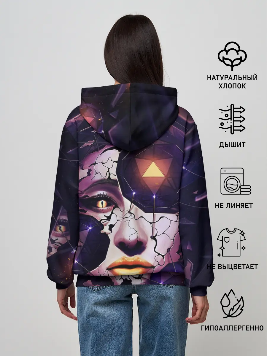 Женское худи / Лицо