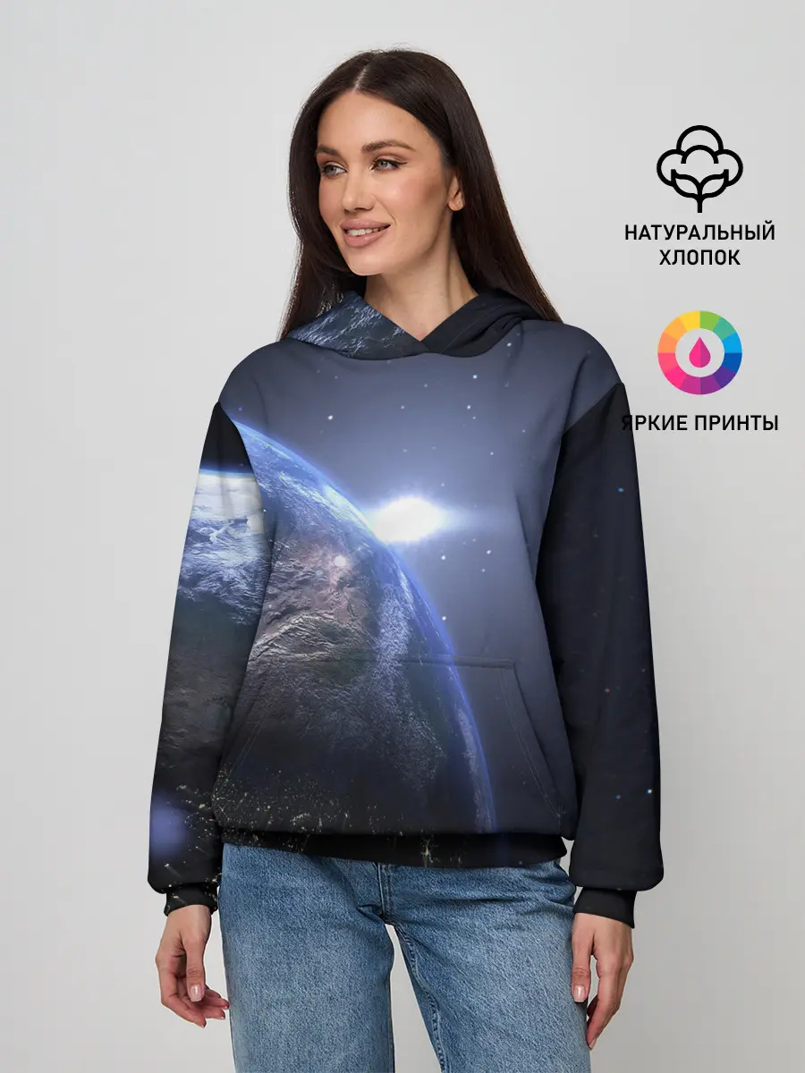 Женское худи / Earth