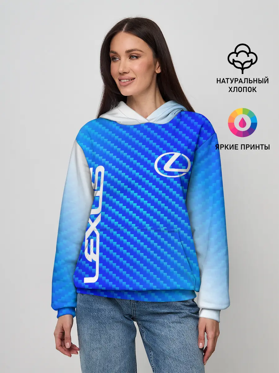 Женское худи / LEXUS / ЛЕКСУС