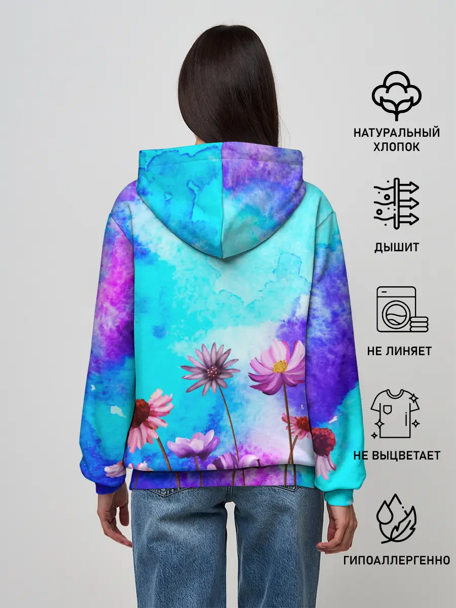 Женское худи / Цветов аромат