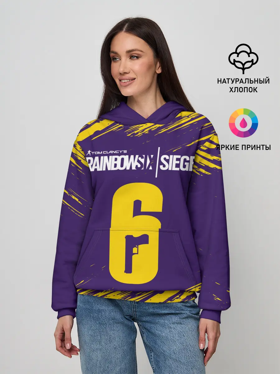 Женское худи / RAINBOW SIX SIEGE / РАДУГА 6