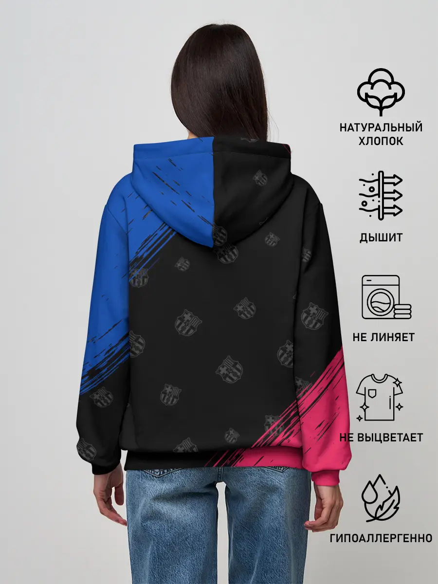 Женское худи / BARCELONA / БАРСЕЛОНА