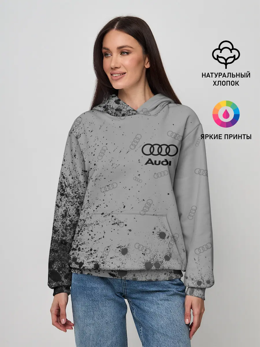 Женское худи / AUDI / АУДИ