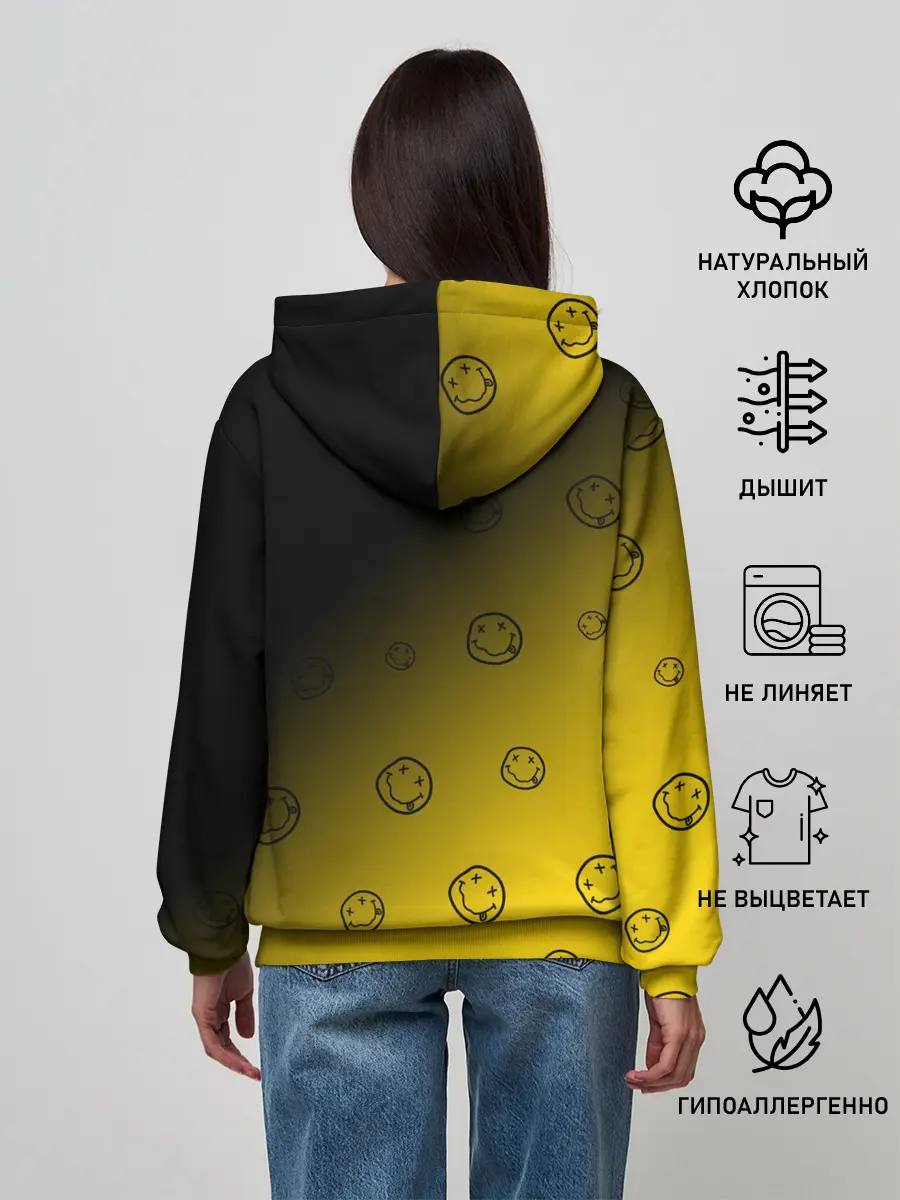 Женское худи / NIRVANA / НИРВАНА