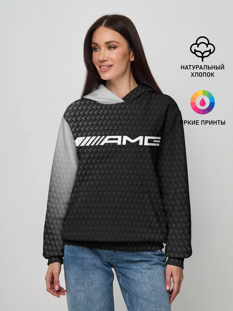 Женское худи / MERCEDES / МЕРСЕДЕС