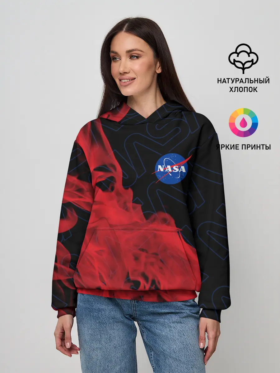 Женское худи / NASA / НАСА