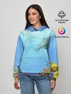 Женское худи / акулы