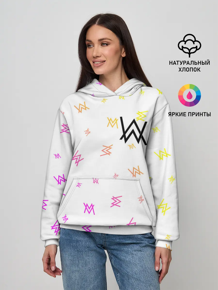 Женское худи / ALAN WALKER / АЛАН УОКЕР