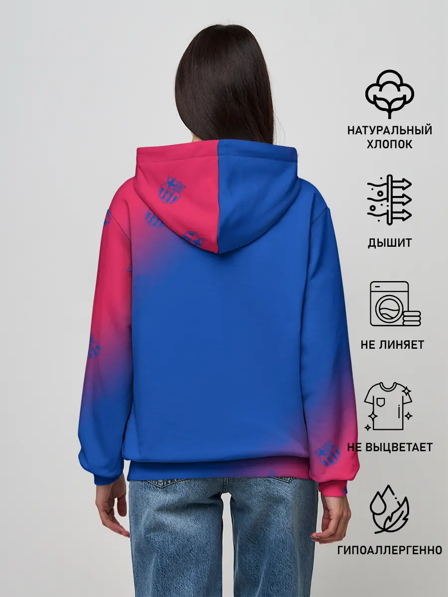 Женское худи / BARCELONA / БАРСЕЛОНА