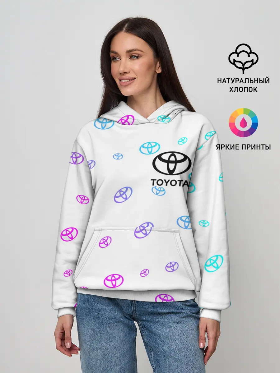 Женское худи / TOYOTA / ТОЙОТА