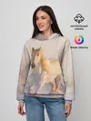 Женское худи / Белая лошадь