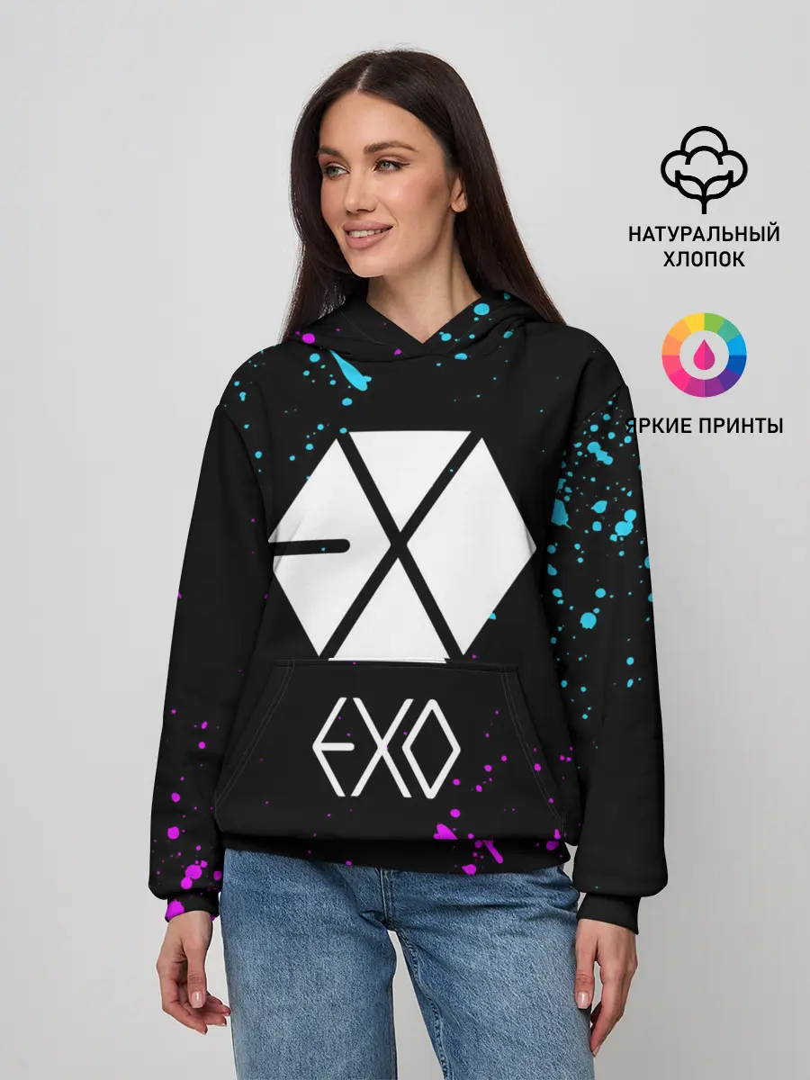 Женское худи / EXO BAND.