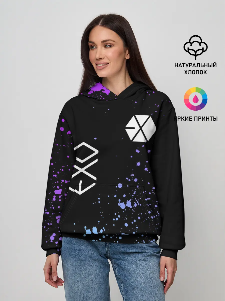 Женское худи / EXO BAND.