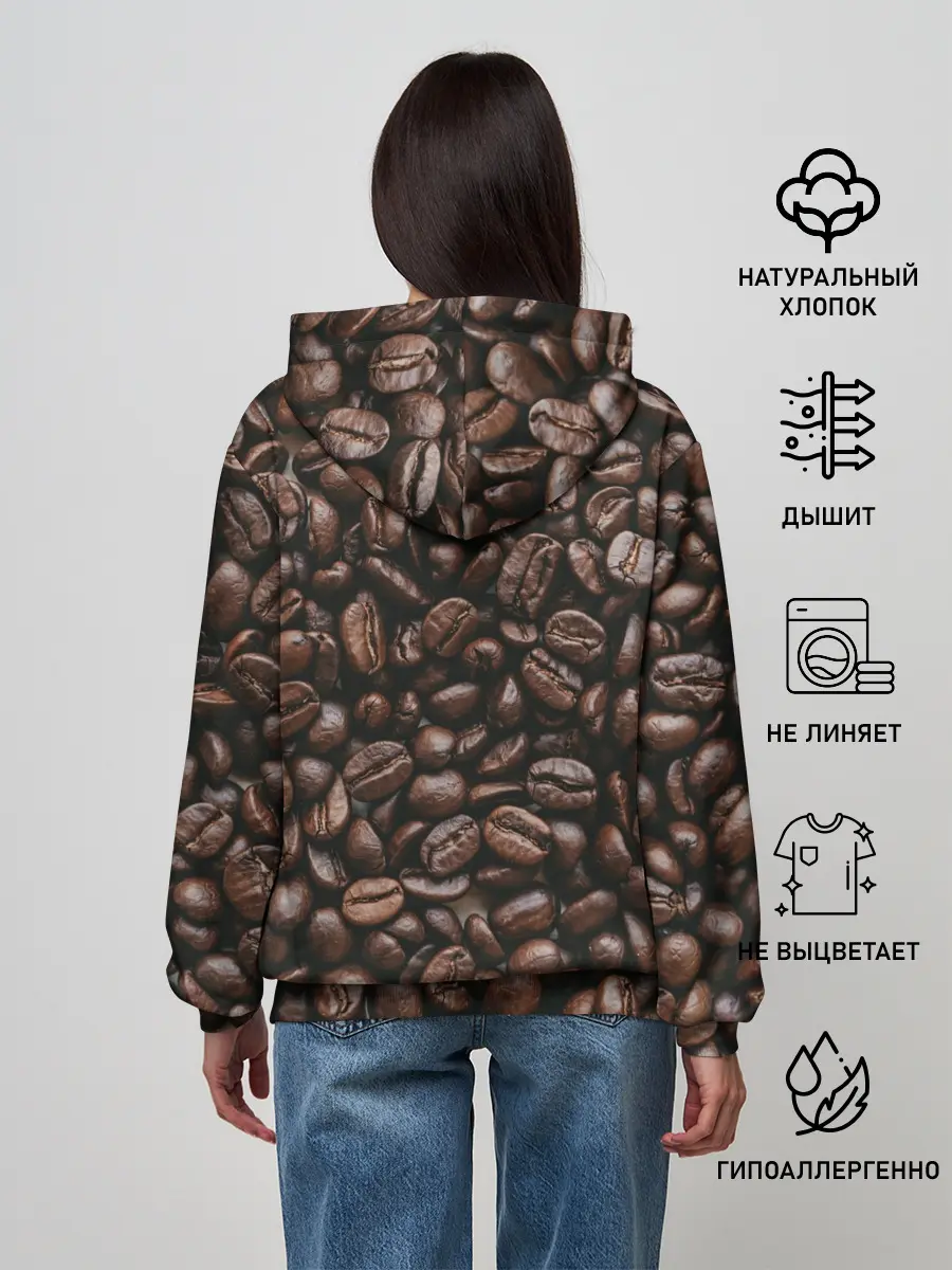 Женское худи / кофе