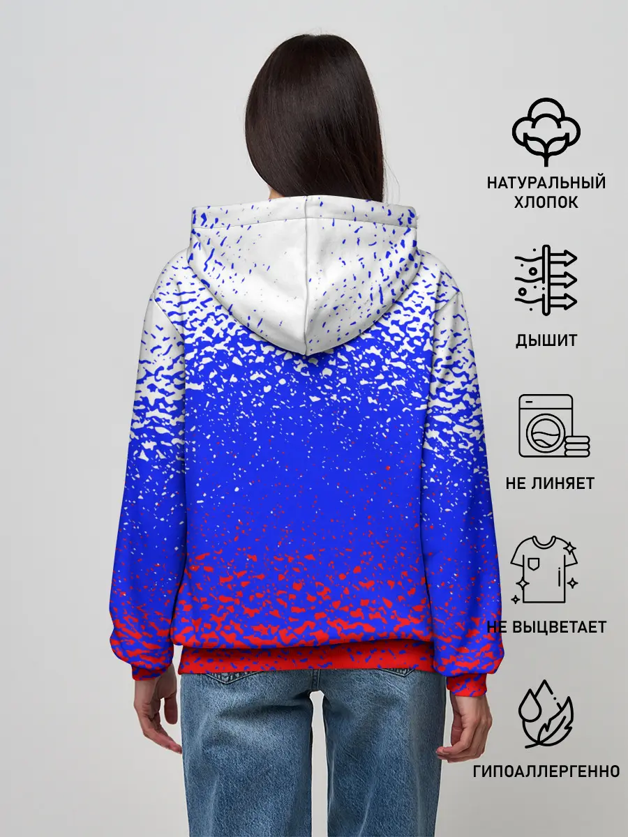 Женское худи / Текстура.