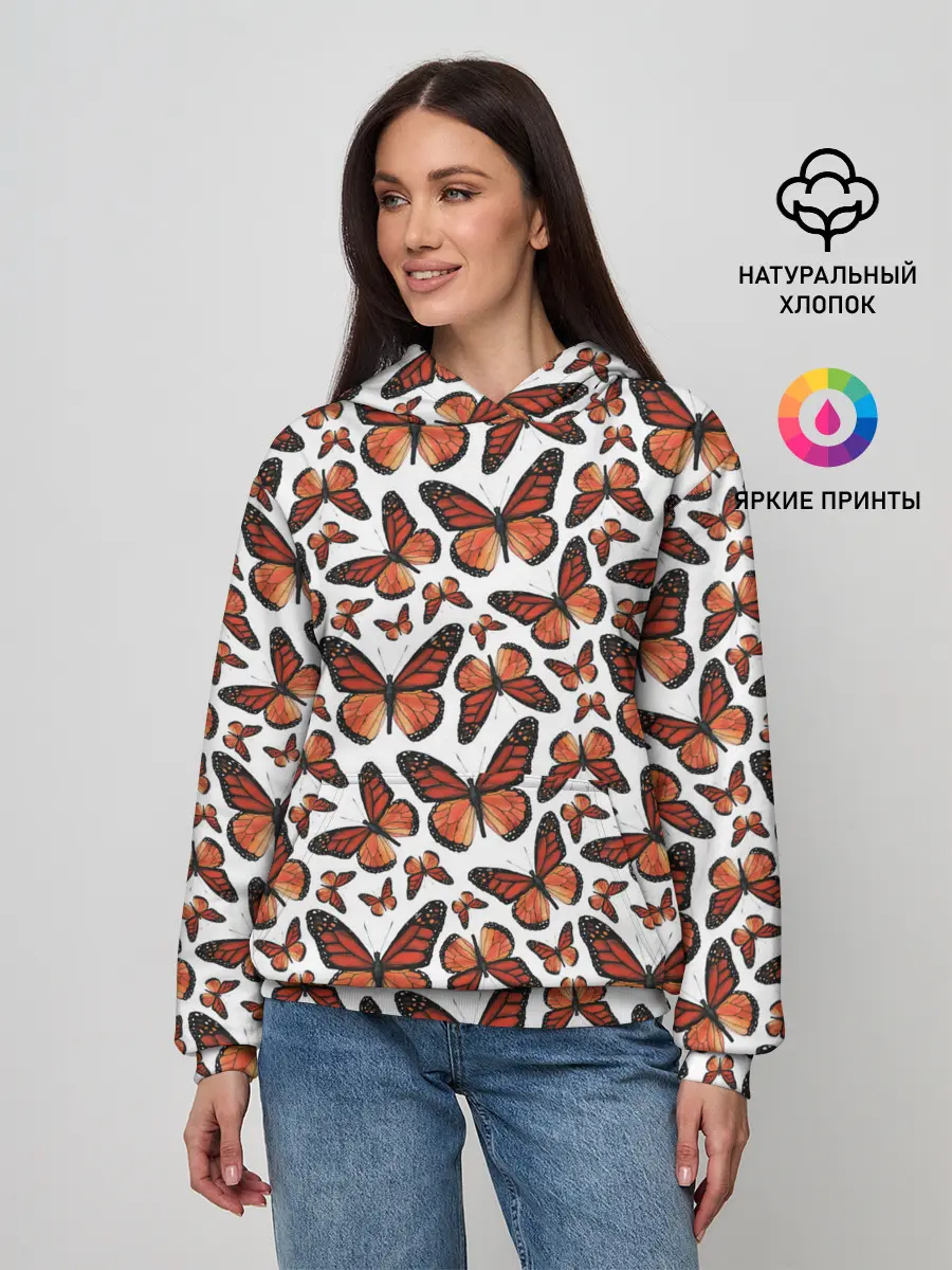 Женское худи / Монарх