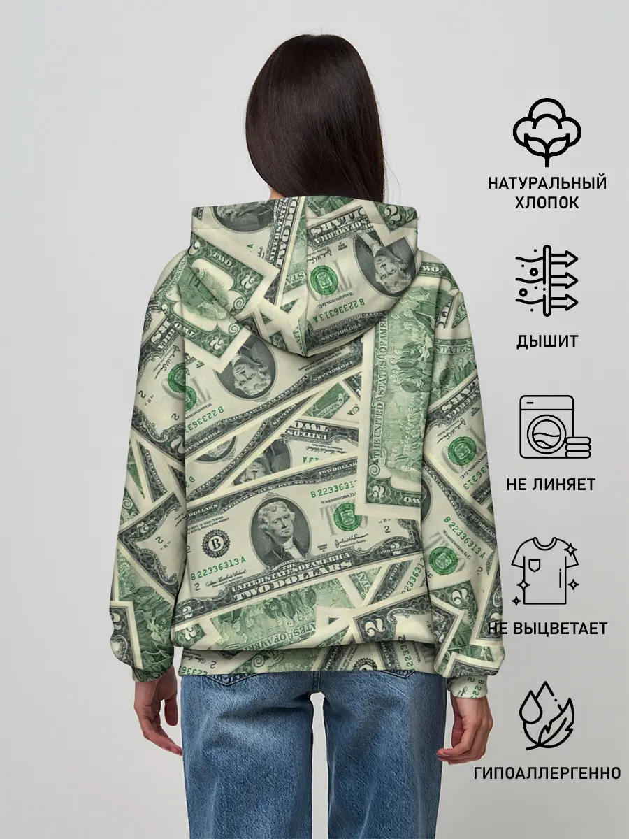Женское худи / Доллар
