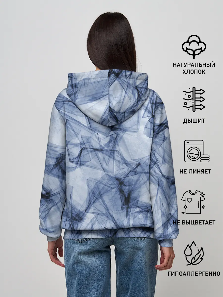 Женское худи / Текстура.