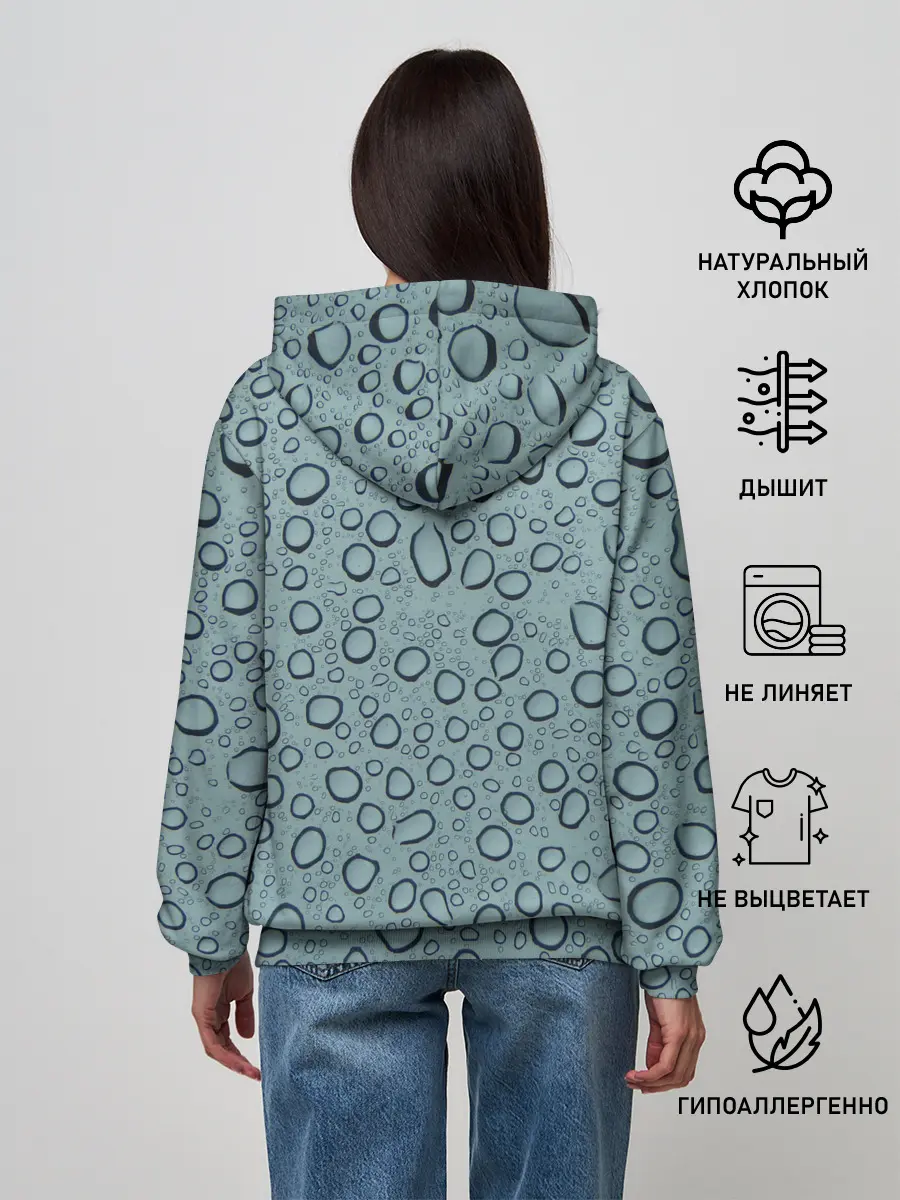 Женское худи / Капли.