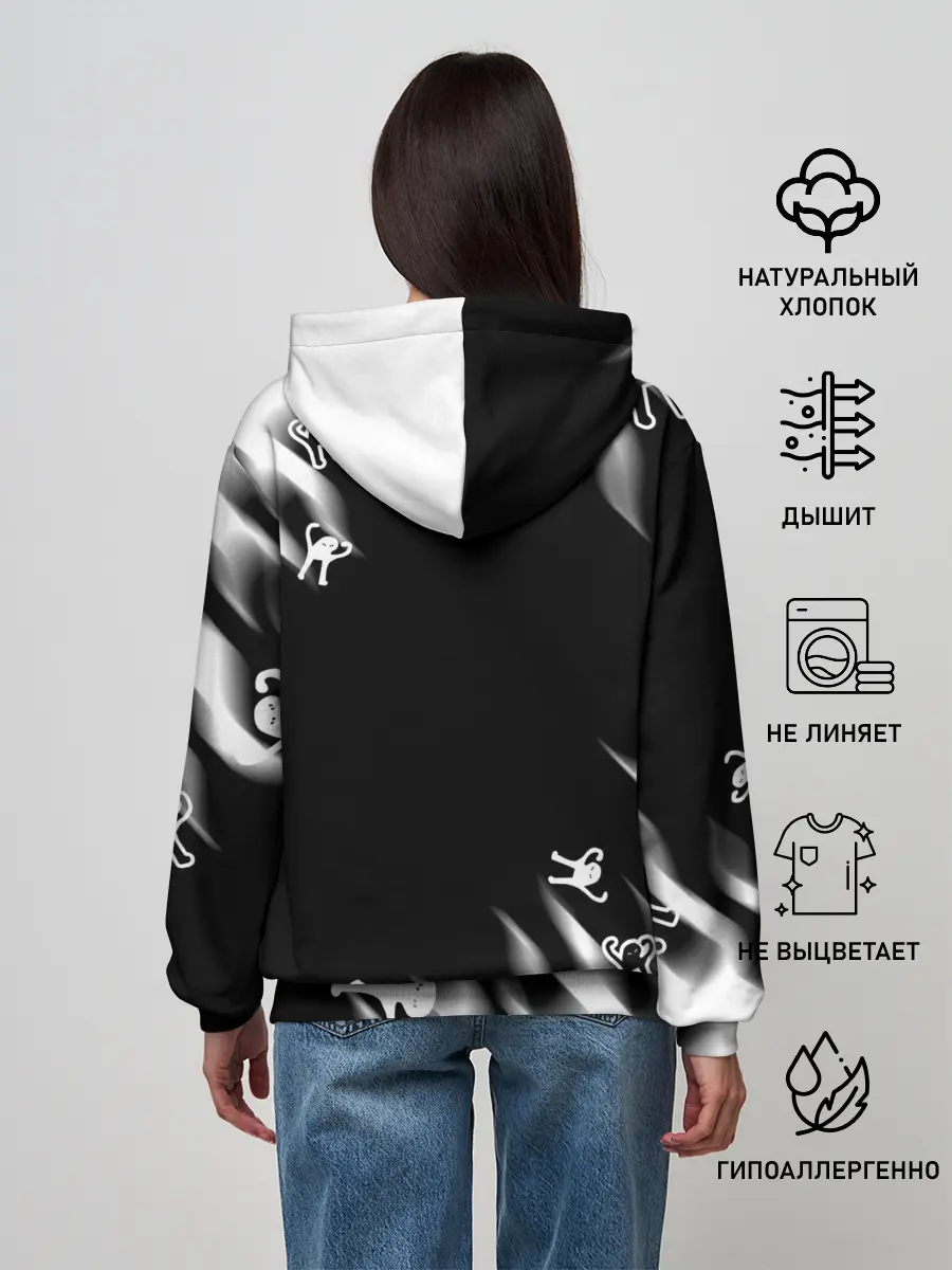 Женское худи / ЪУЪ СЪУКА.