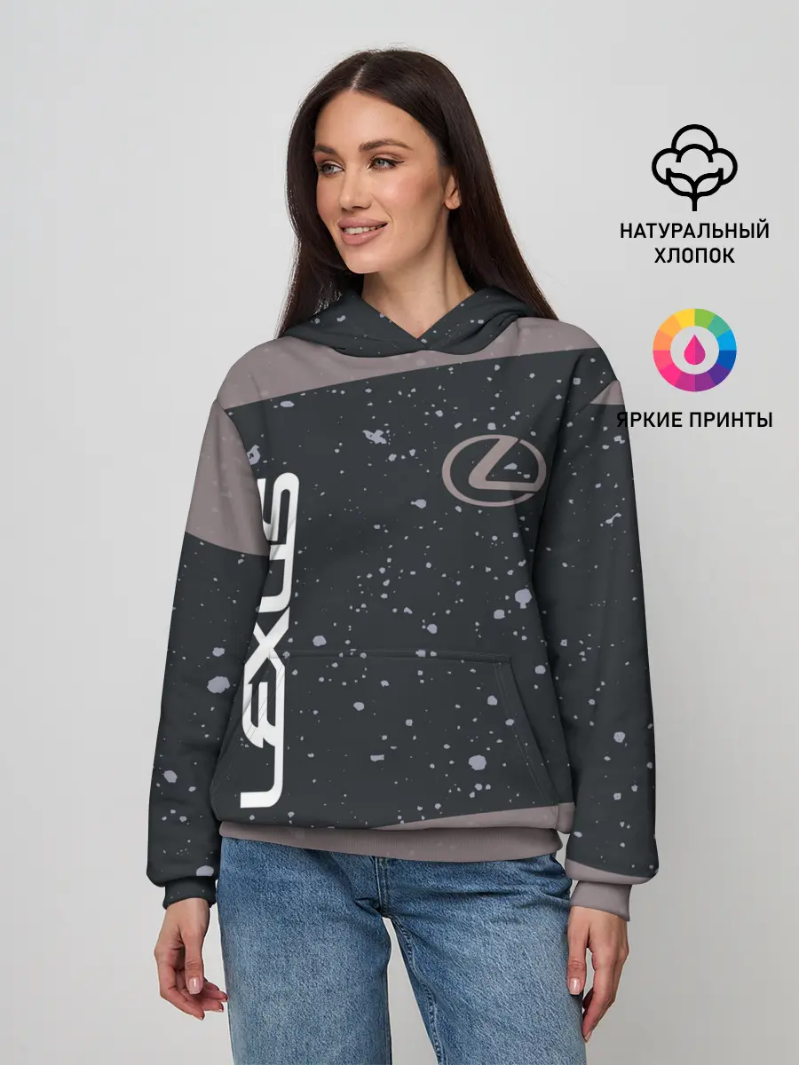 Женское худи / LEXUS / ЛЕКСУС