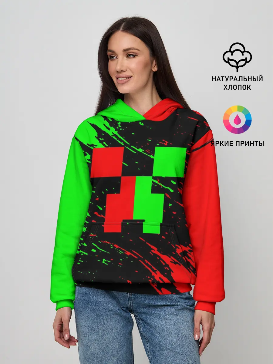 Женское худи / MINECRAFT