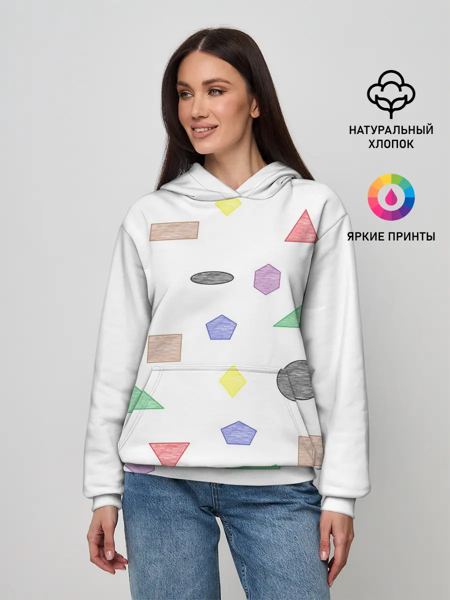 Женское худи / Геометрия