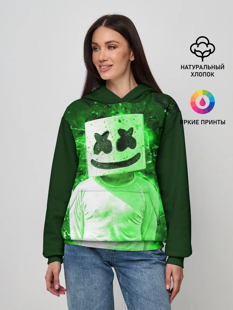 Женское худи / MARSHMELLO