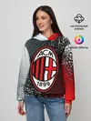 Женское худи / AC MILAN / МИЛАН