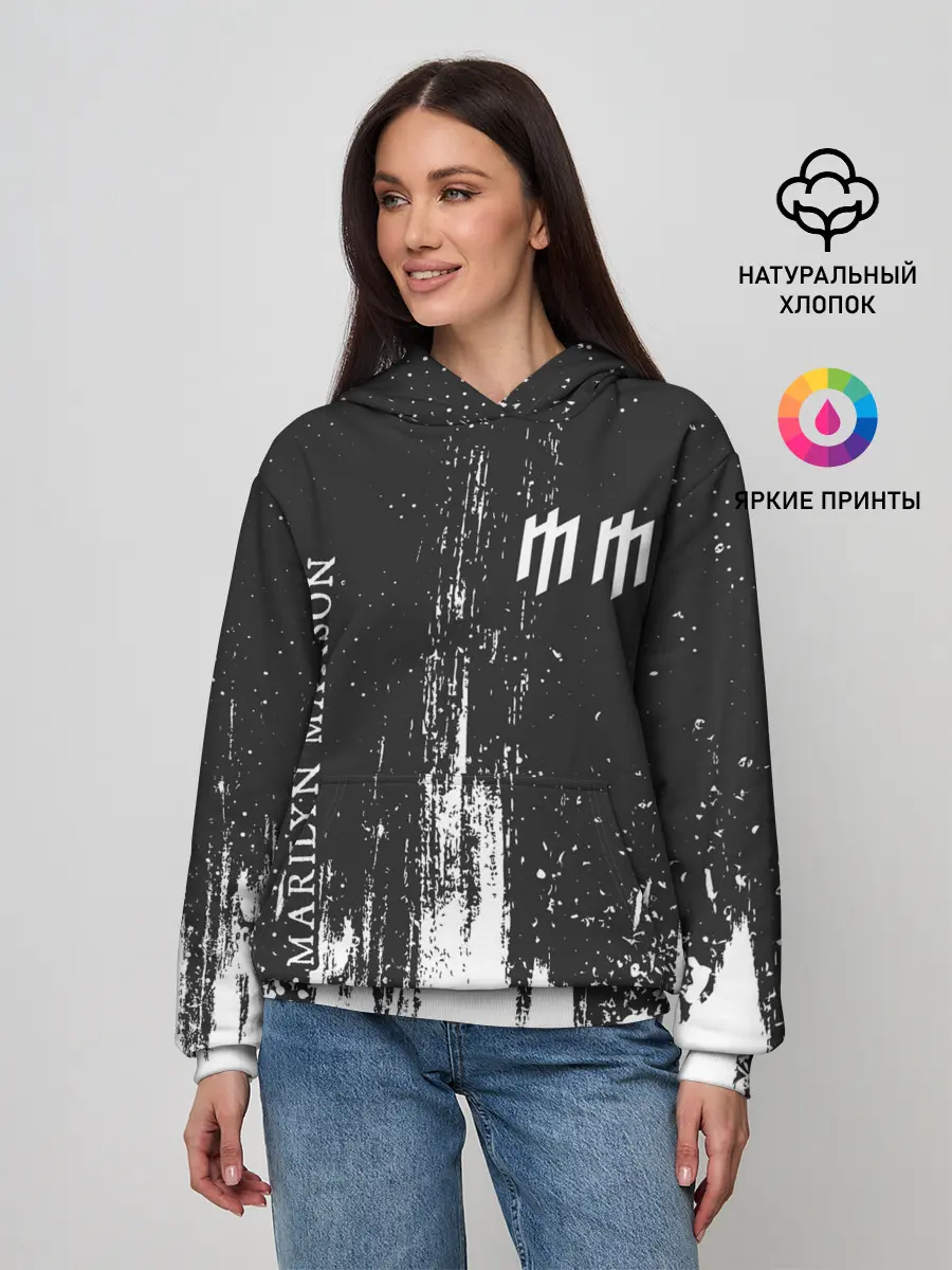 Женское худи / MARILYN MANSON / М. МЭНСОН