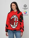 Женское худи / AC MILAN / МИЛАН