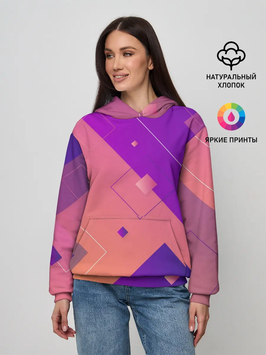 Женское худи / Геометрия