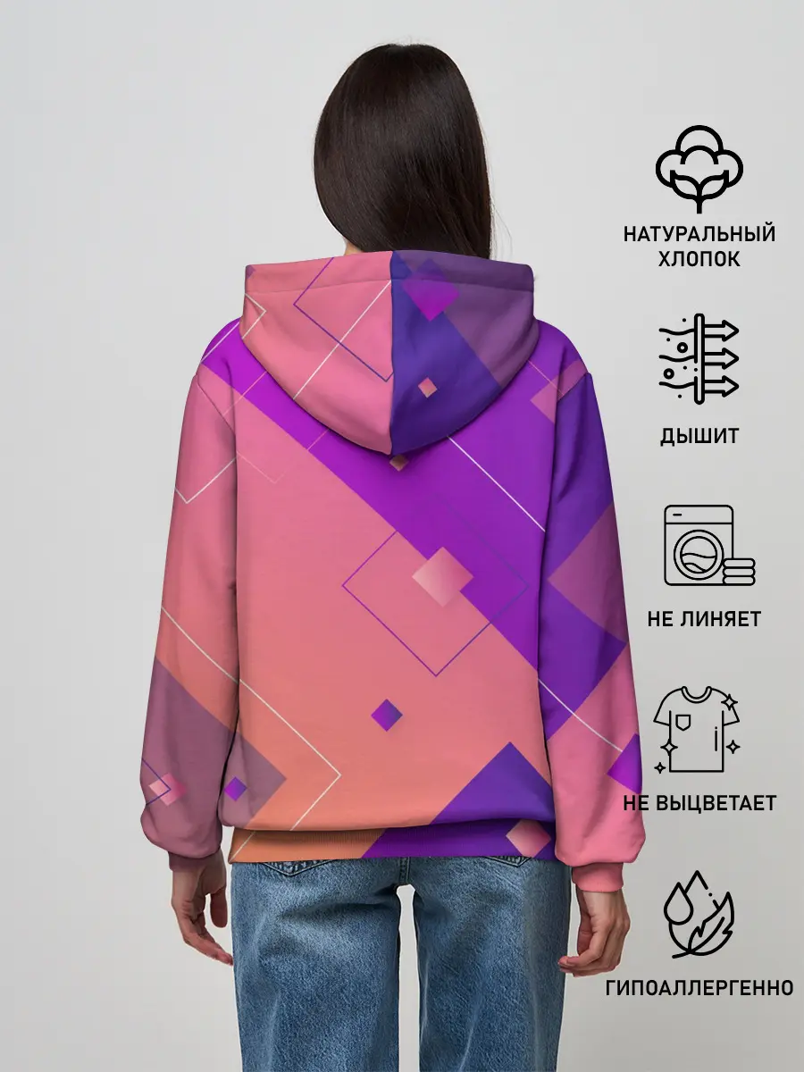 Женское худи / Геометрия