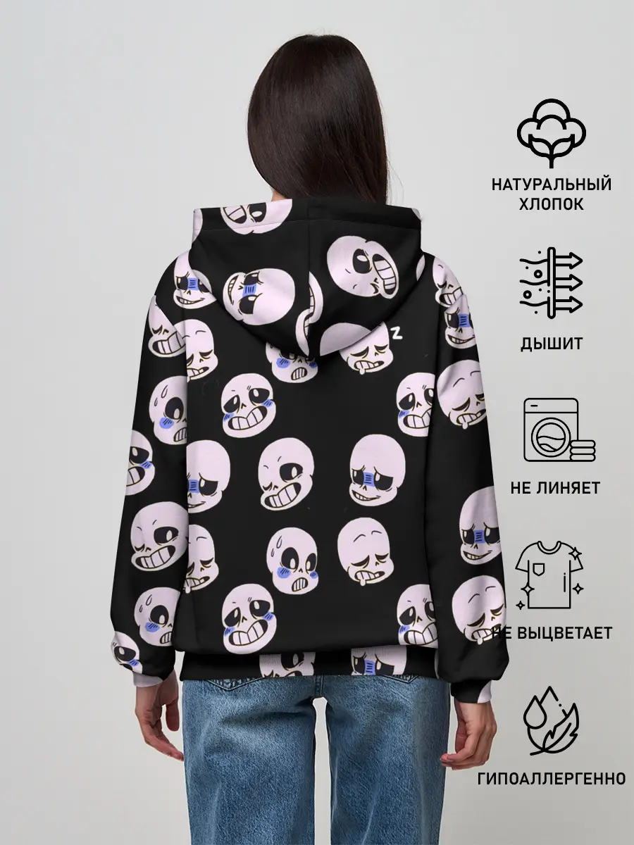 Женское худи / Undertale