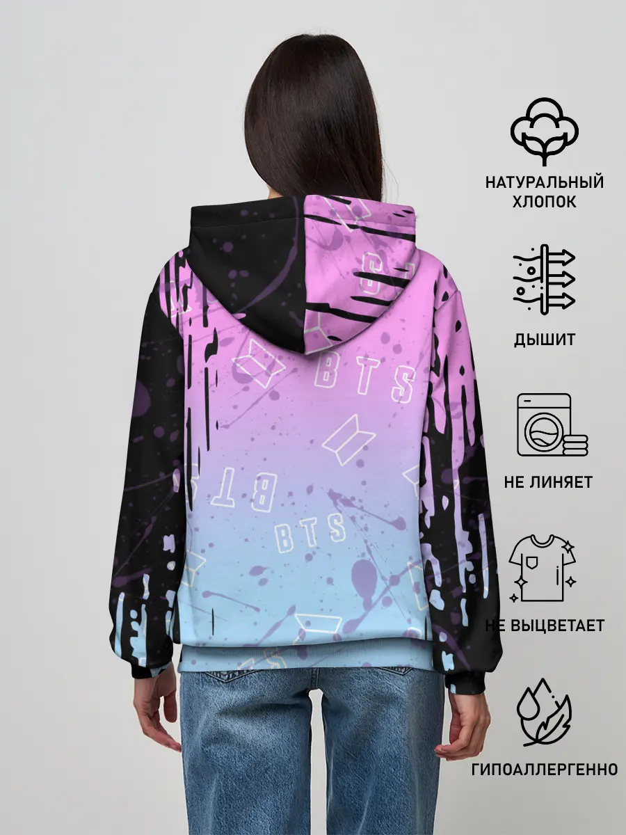 Женское худи / BTS.