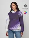 Женское худи / ФИОЛЕТОВАЯ КРАСКА