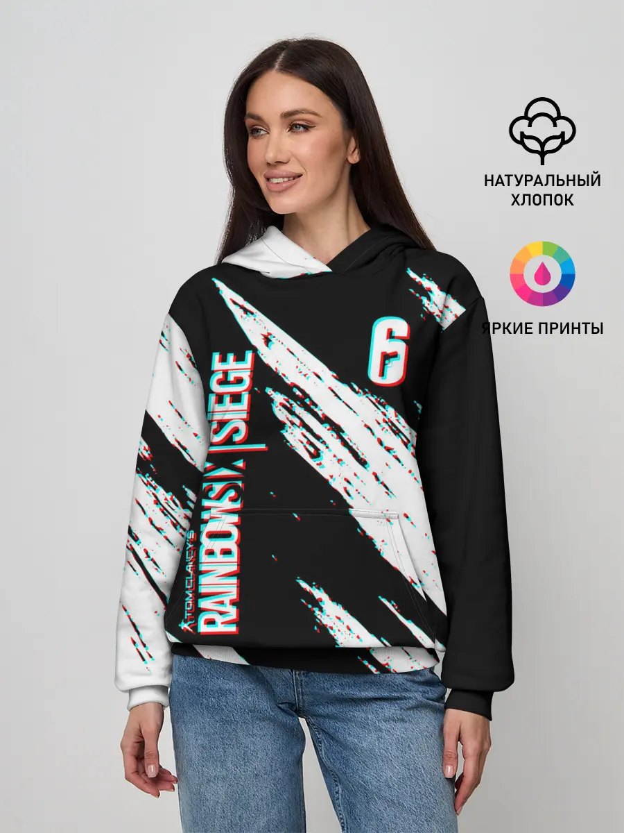 Женское худи / RAINBOW SIX SIEGE.