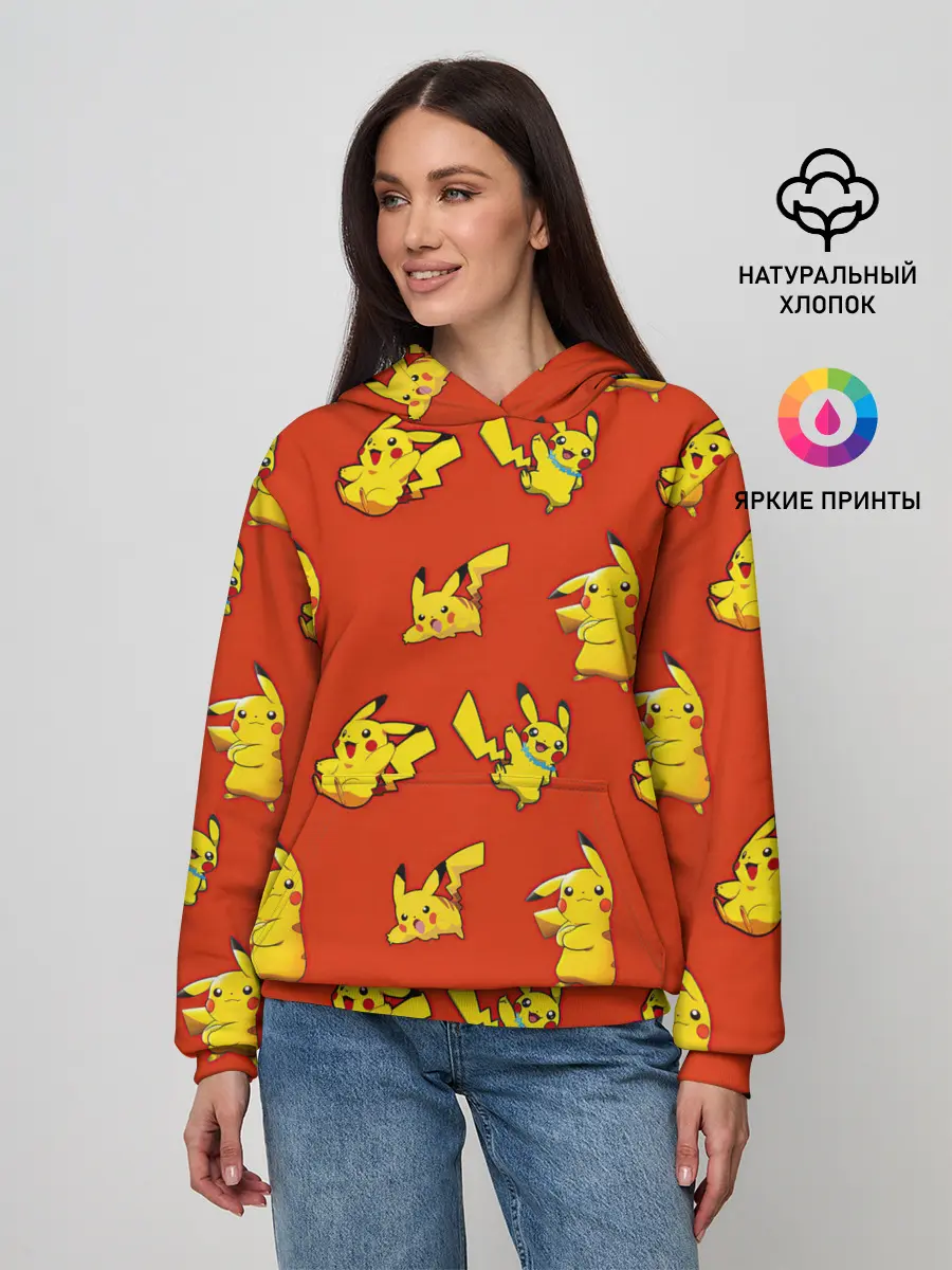 Женское худи / Пикачу