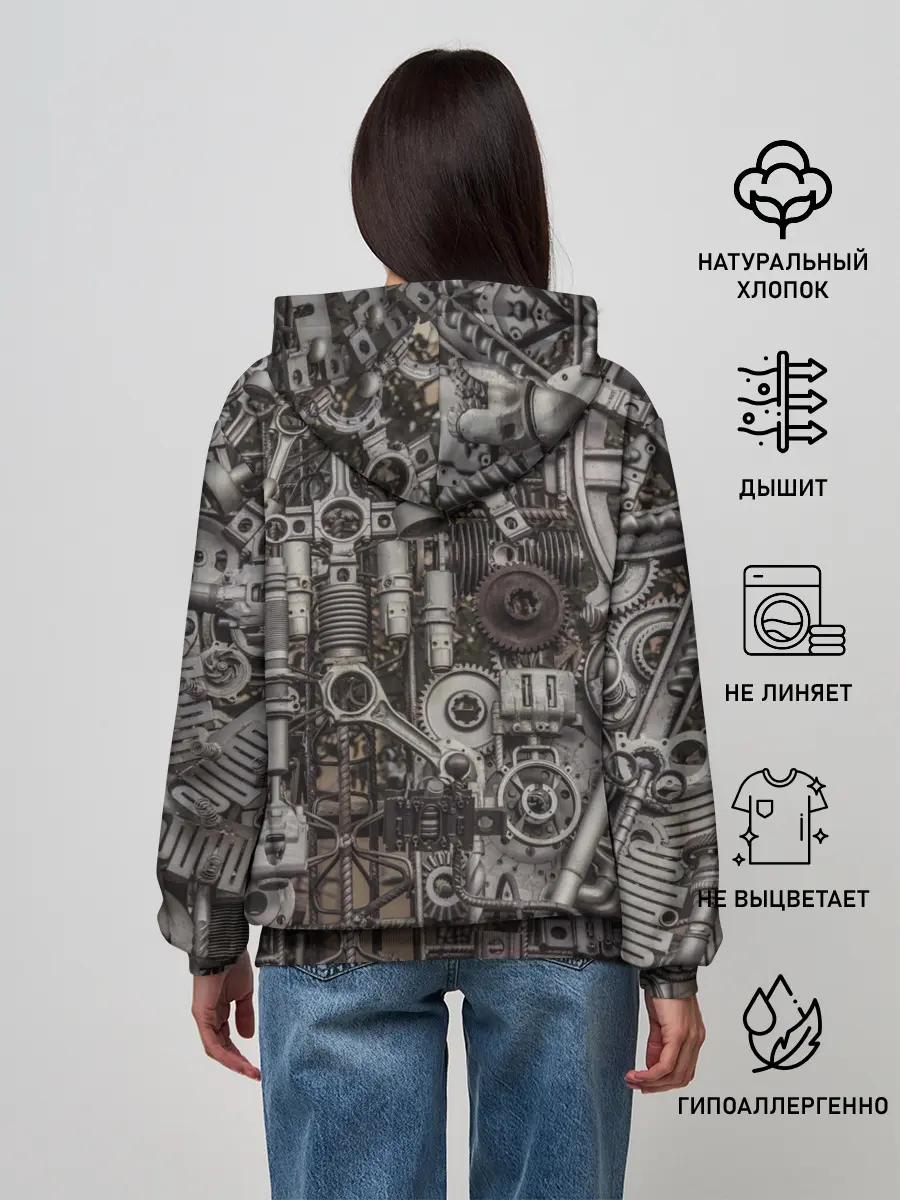 Женское худи / механизмы