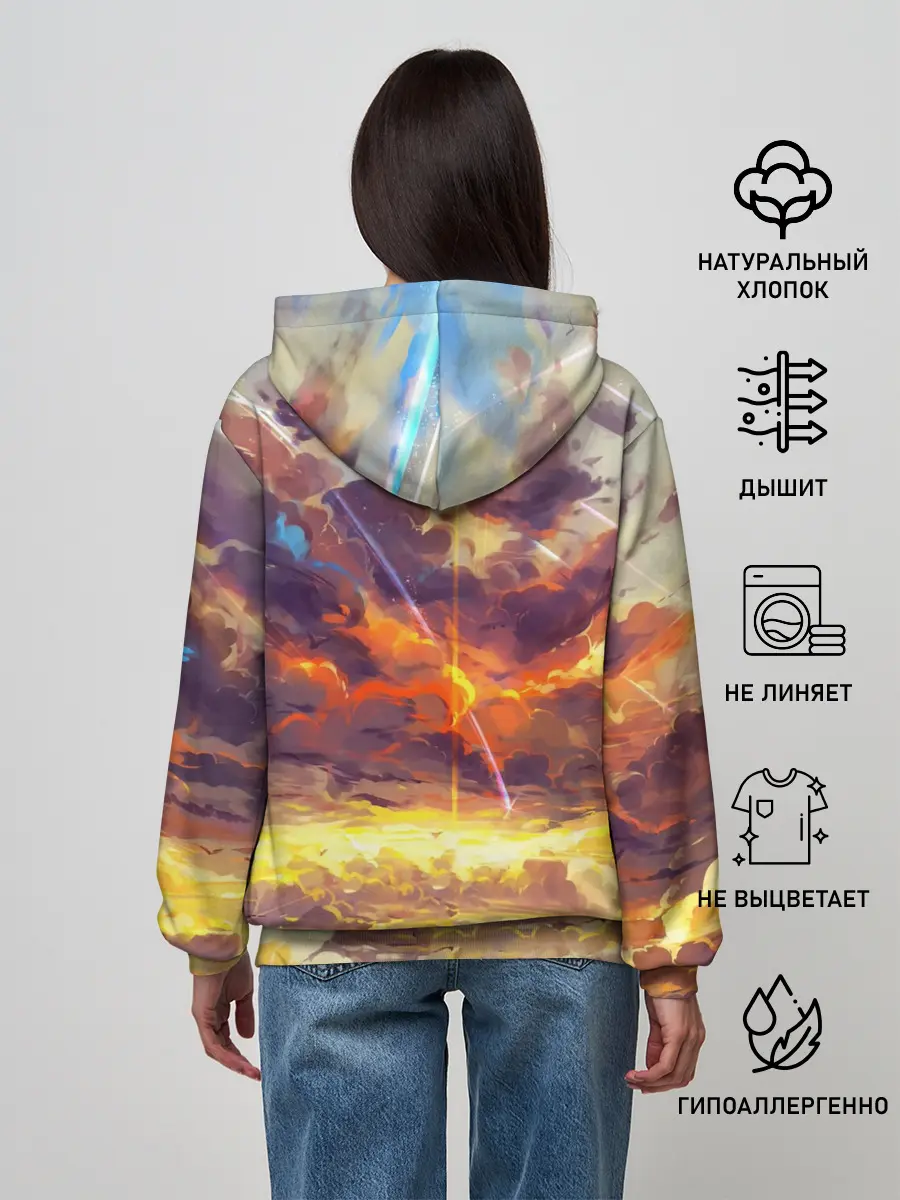 Женское худи / ТВОЕ ИМЯ