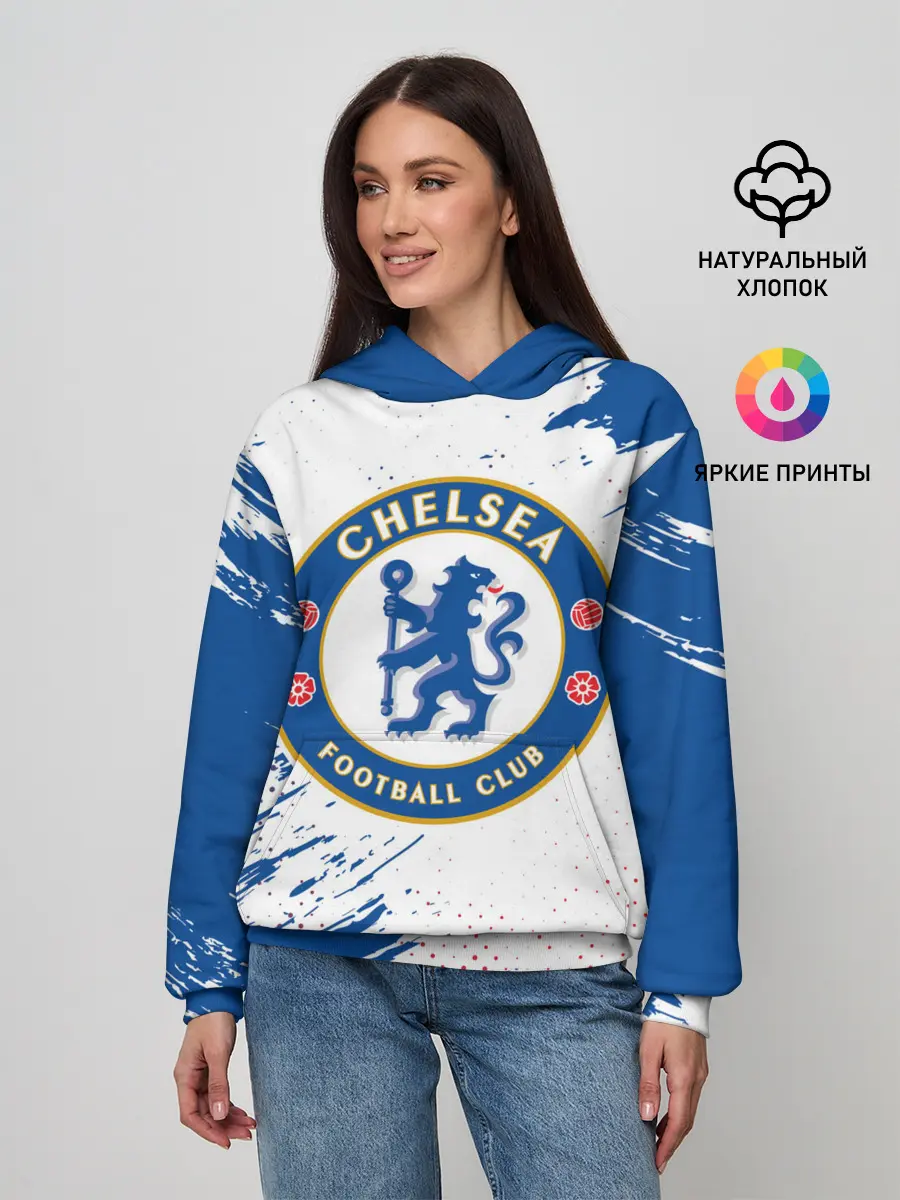 Женское худи / CHELSEA F.C. / ЧЕЛСИ