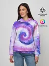 Женское худи / TIE-DYE PURPLE