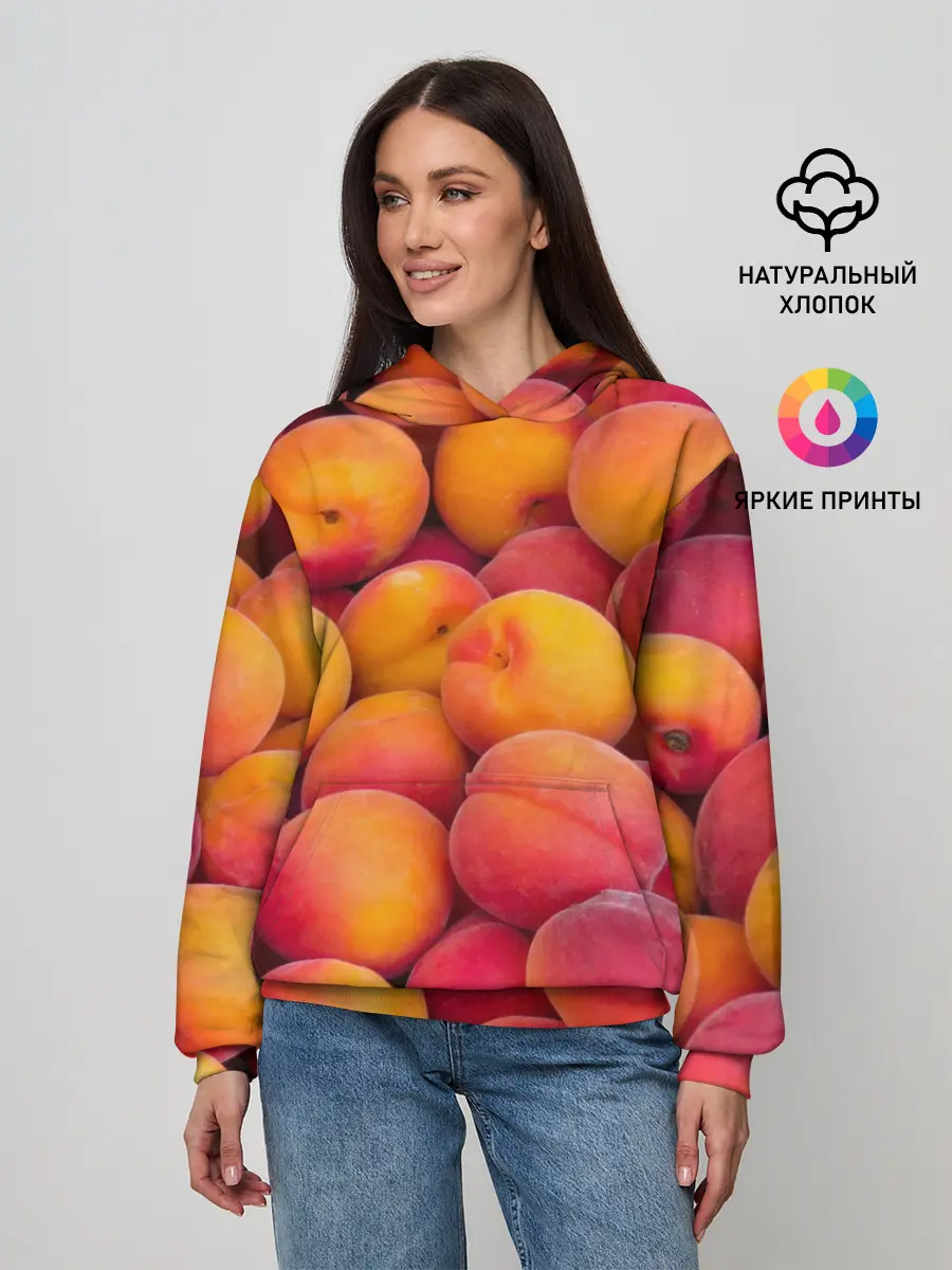 Женское худи / Персики