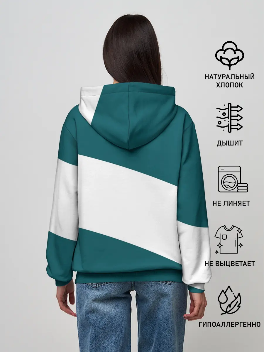 Женское худи / Сан Хосе Шаркс