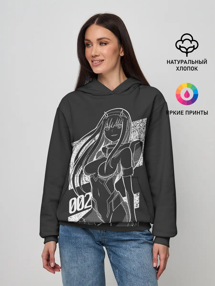 Женское худи / Zero Two Negative