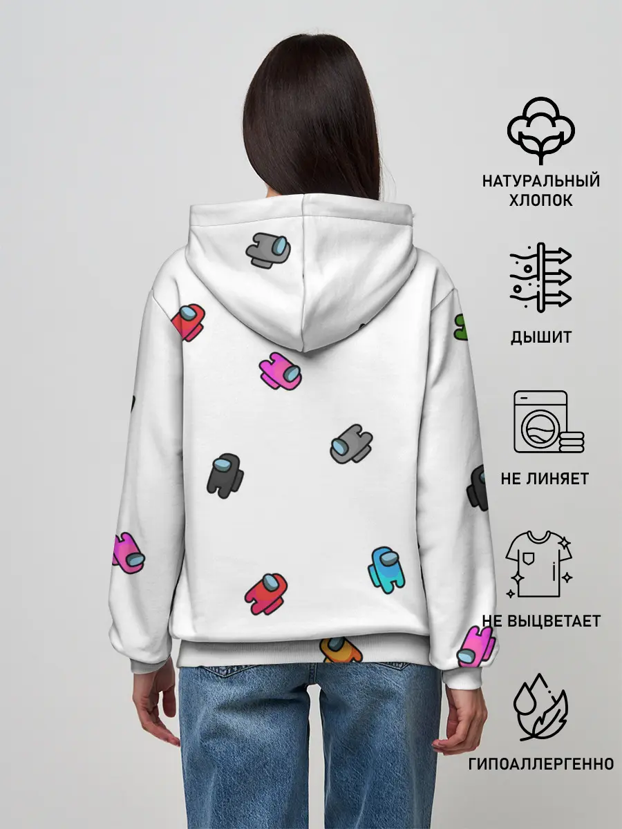 Женское худи / Among Us